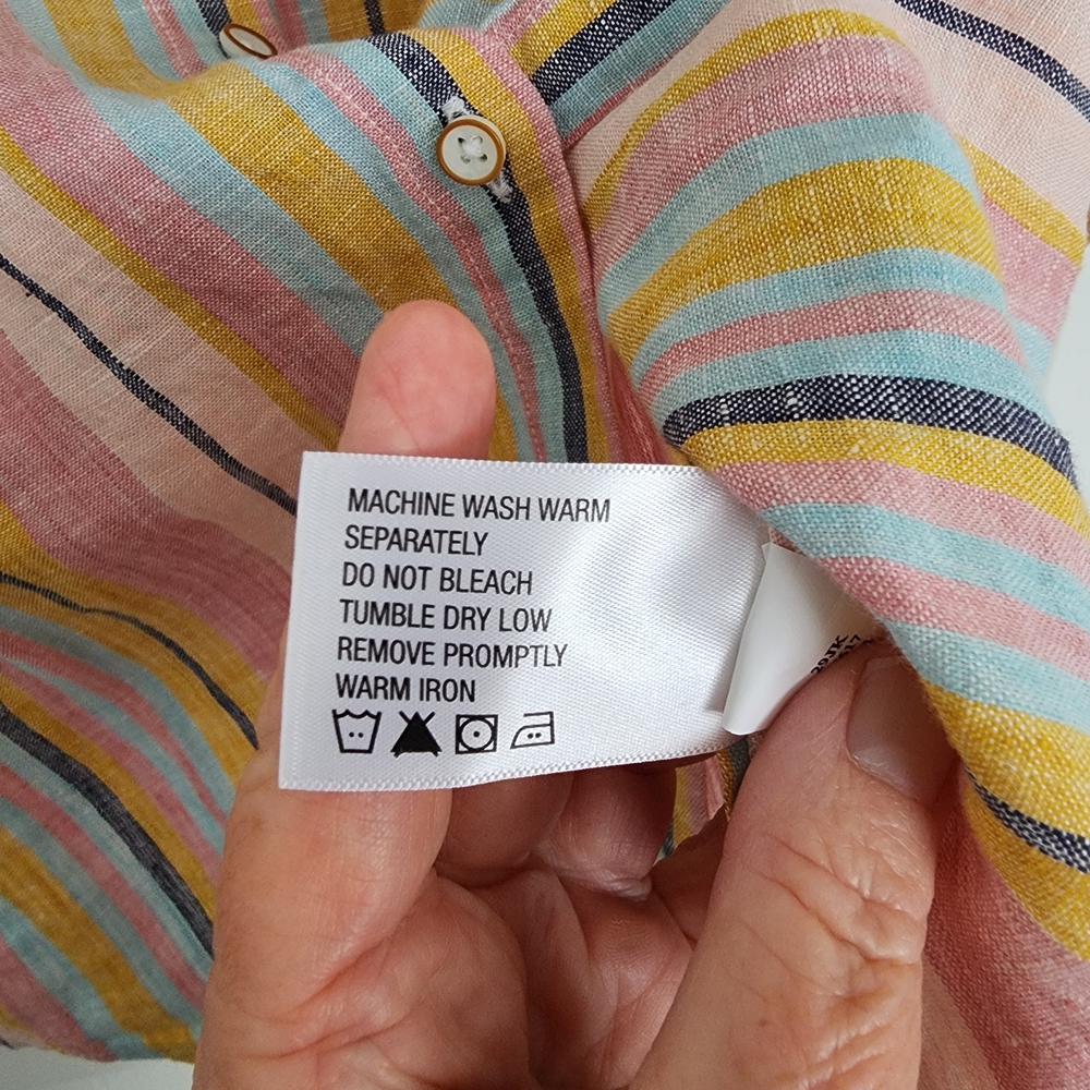 Orvis Multicolor Striped Button-Up Shirt - Picture 4 of 7